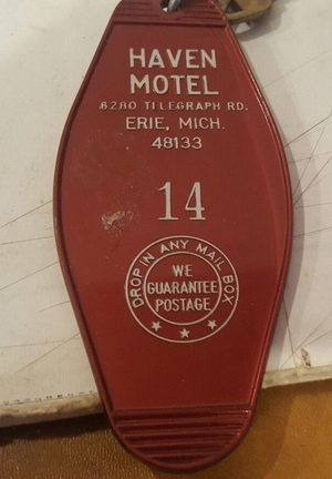 Star Motel (Haven Motel) - Key (newer photo)